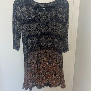 Multicolored urban outfitters dress